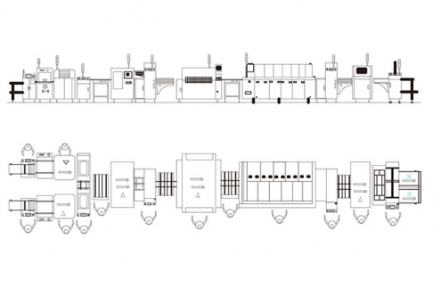 smt一条生产线一般多长