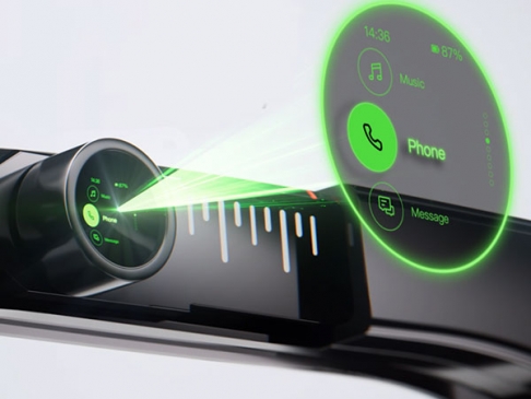 隐形显示AI眼镜SMT生产线